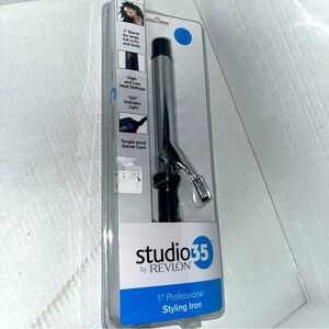 Revlon Studio 35 1" Hair Curler Barrel Large Full Curling New Sealed RV137C.